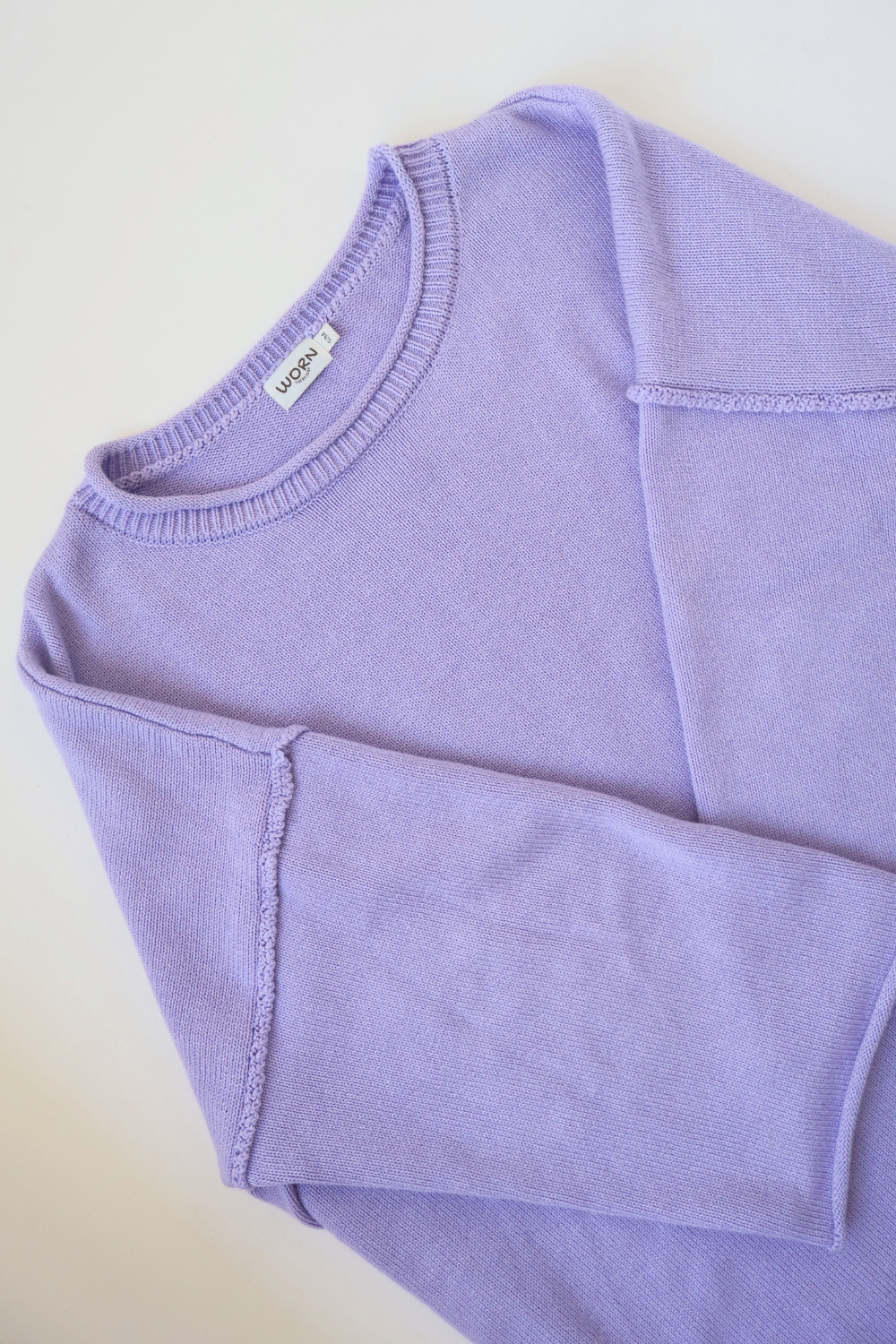 Rolly Knit Jumper | Lilac