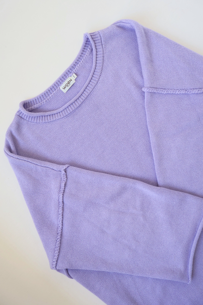 Rolly Knit Jumper | Lilac
