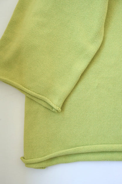 Rolly Knit Jumper | Pistachio