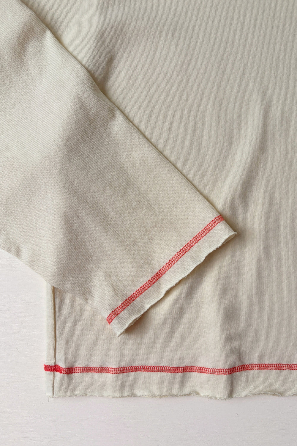 Staple Stitch Long Sleeve Tee | Milk + Chilli