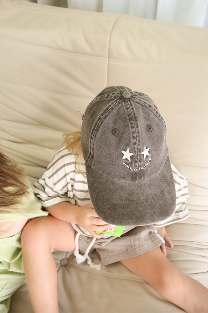 Worn Signature Cap | Washed Coconut