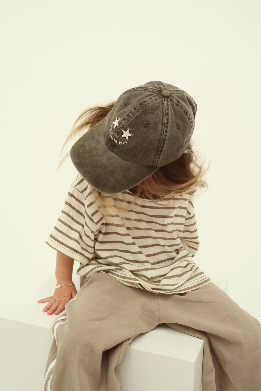 Worn Signature Cap | Washed Coconut