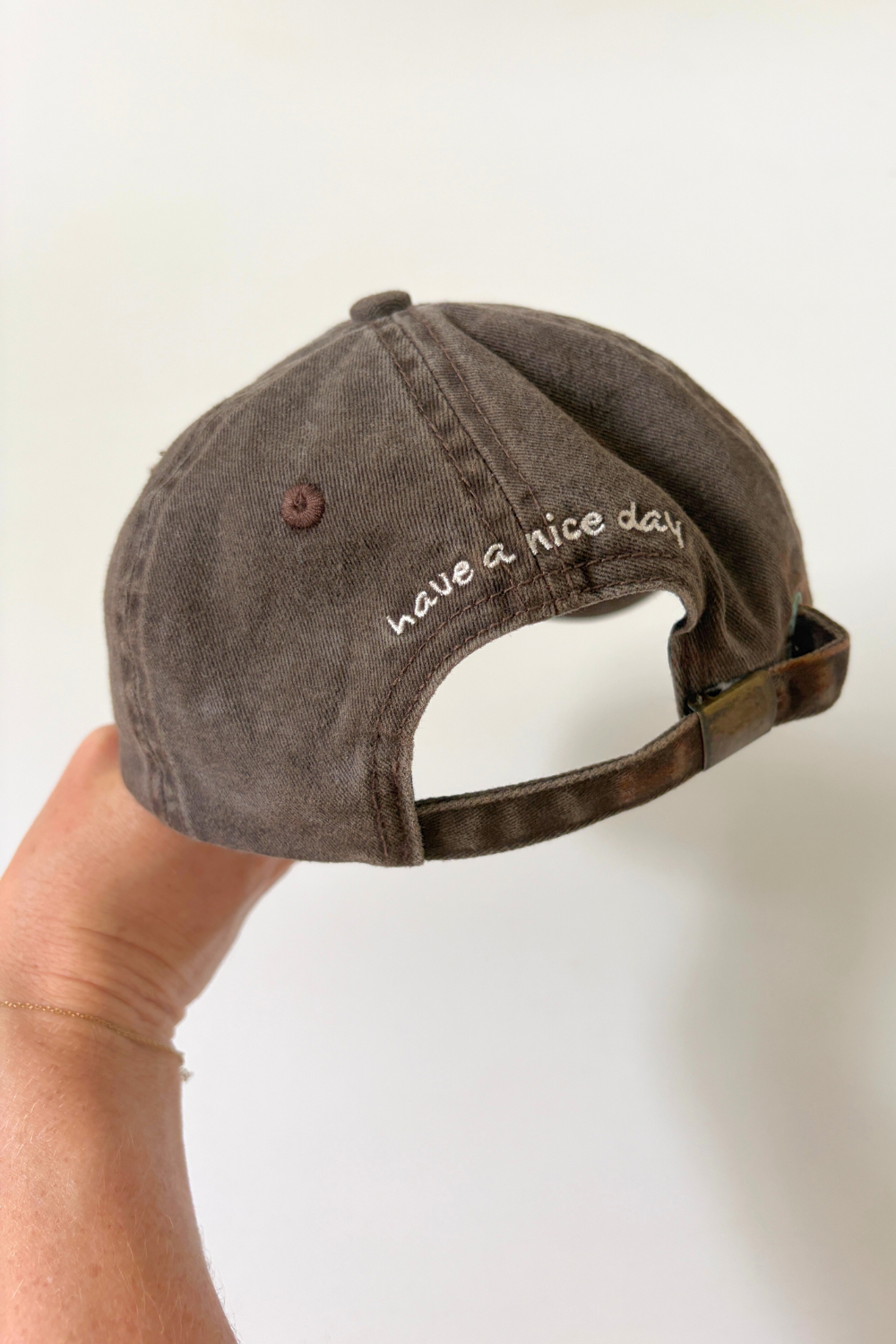 Worn Signature Cap | Washed Coconut